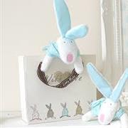 Rufus Rabbit baby boy comforter