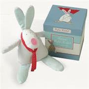 Rufus Rabbit musical pram cot toy baby boy