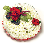 Red &amp; White Based Posy