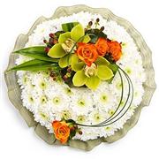 Rose and Orchid Based Posy