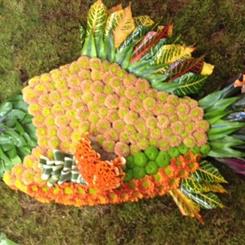 Flower Fish Funeral Tribute